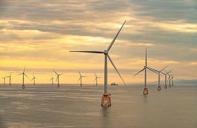 Scotland's biggest offshore wind farm complete